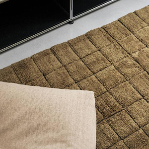 Шерстяной стираемый ковер Лорена Каналс (Lorena Canals), "Мозаика", охра, 170 х 240 см